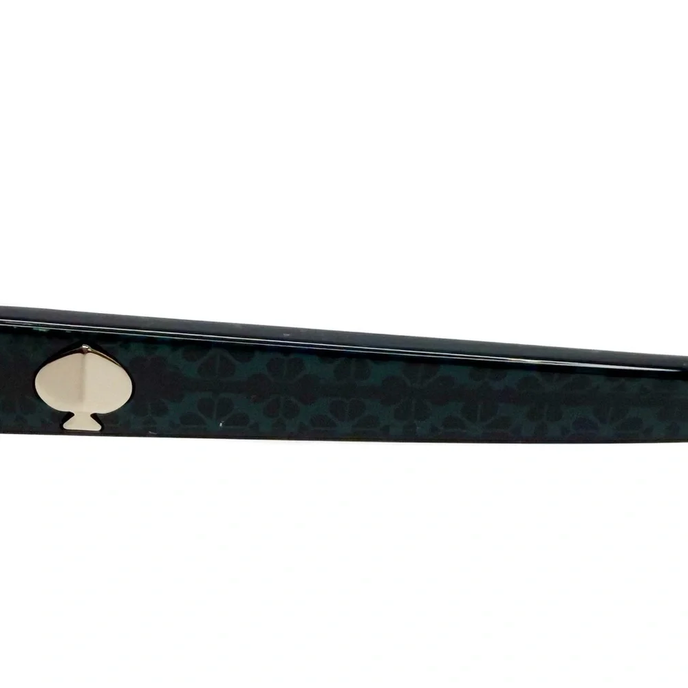 KATE SPADE NEW YORK Black Everett Round Cat Eye Sunglasses NWT
